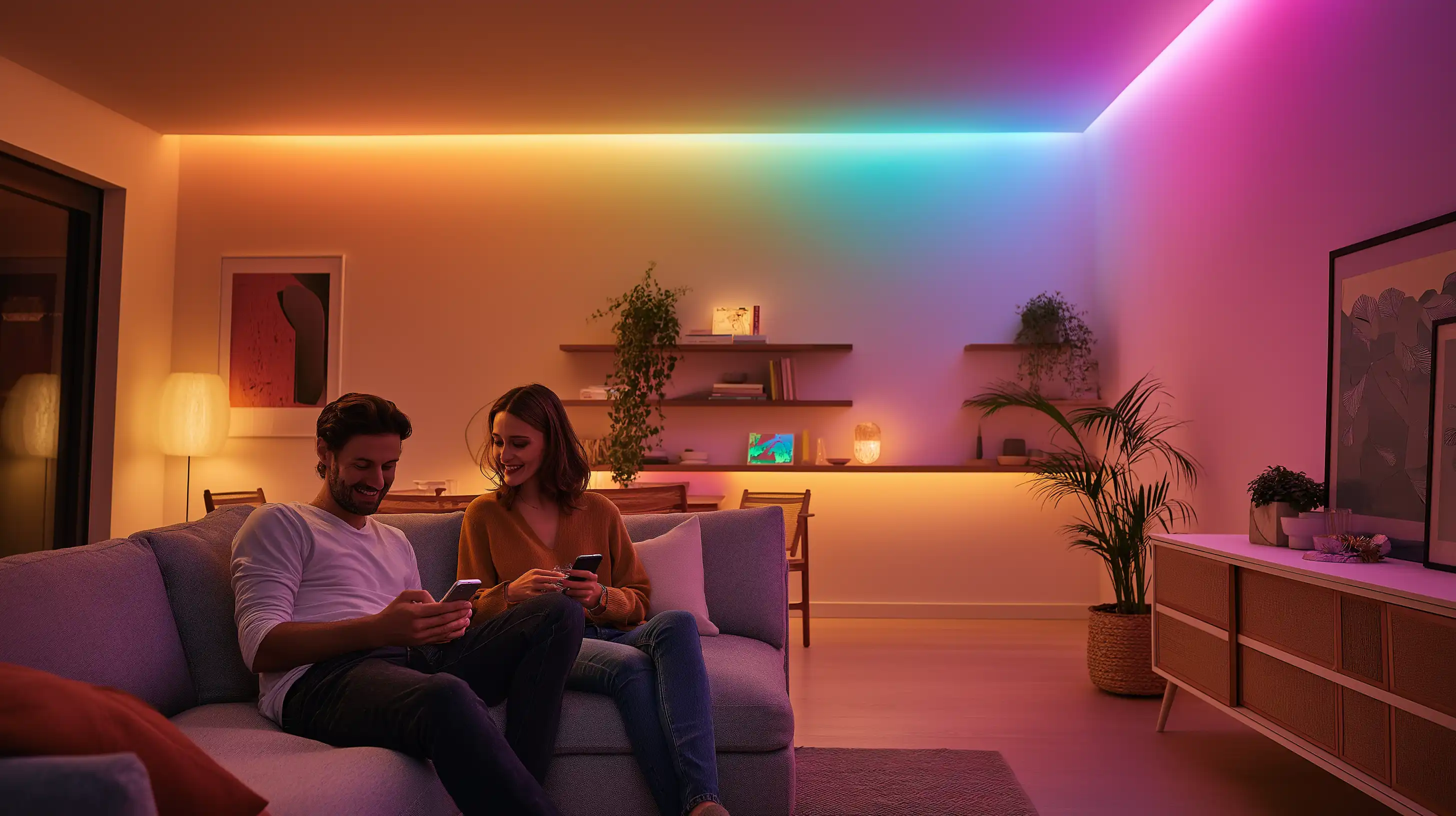 LED-Deckenleuchte Wohnzimme